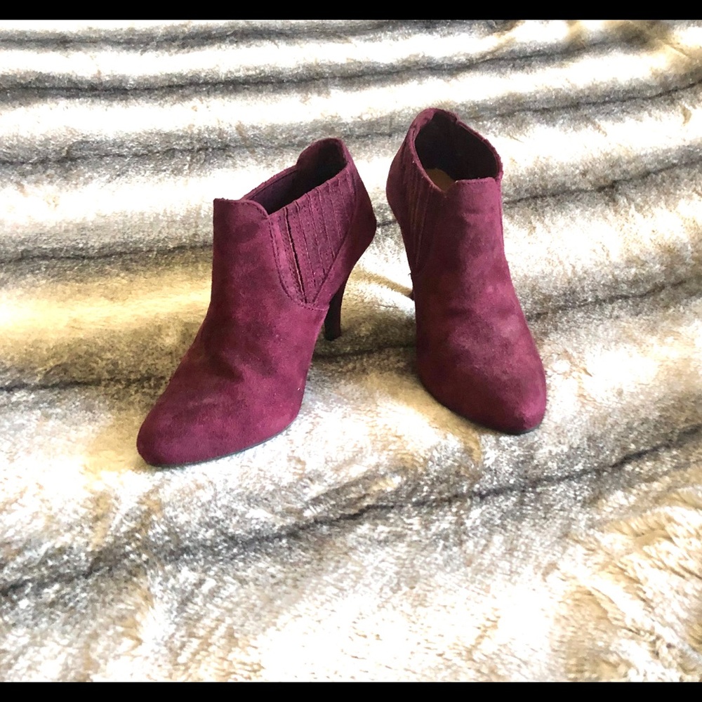 a.n.a maroon booties